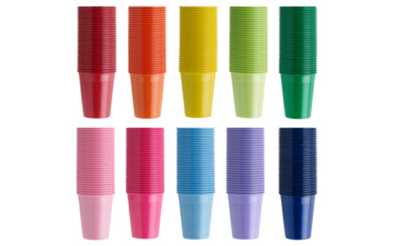 Monoart® Plastic Cups | Coloured